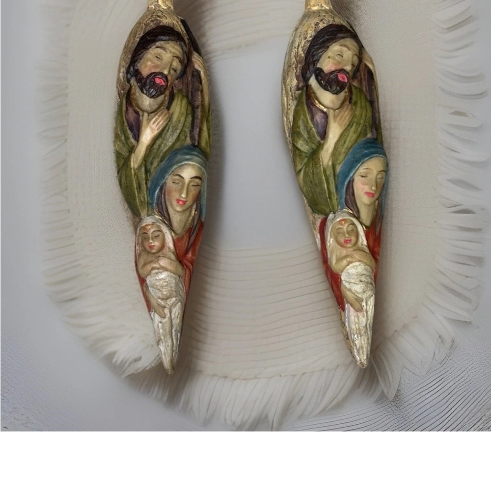 Handcrafted Religious Holiday Ornaments